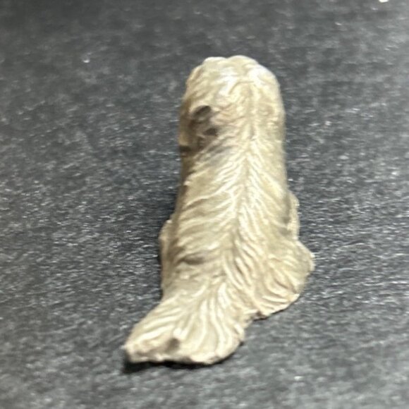 Vtg 1982 Rawcliffe Pewter Miniature Yorkshire Terrier Dog Figurine P Davis - Picture 3 of 8